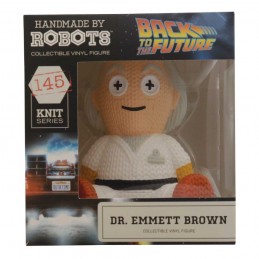 HANDMADE BY ROBOTS BACK TO THE FUTURE DR. EMMETT BROWN KNIT SERIES COLLECTIBLE VINYL FIGURE