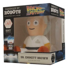 HANDMADE BY ROBOTS BACK TO THE FUTURE DR. EMMETT BROWN KNIT SERIES COLLECTIBLE VINYL FIGURE