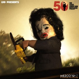 LIVING DEAD DOLLS LDD THE TEXAS CHAINSAW MASSACRE LEATHERFACE DELUXE ACTION FIGURE MEZCO TOYS