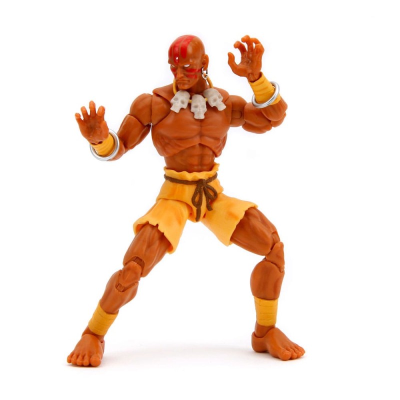 JADA TOYS ULTRA STREET FIGHTER II DHALSIM ACTION FIGURE