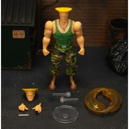 ULTRA STREET FIGHTER II GUILE ACTION FIGURE JADA TOYS