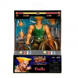 JADA TOYS ULTRA STREET FIGHTER II GUILE ACTION FIGURE