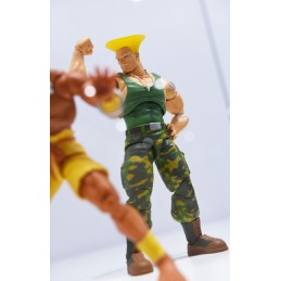 JADA TOYS ULTRA STREET FIGHTER II GUILE ACTION FIGURE