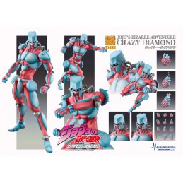 MEDICOS ENTERTAINMENT JOJO BIZARRE ADVENTURE CHOZOKADO CRAZY DIAMOND BIG 22CM ACTION FIGURE