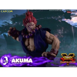 ICONIQ STUDIOS STREET FIGHTER V CHAMPION EDITION AKUMA 1/6 30CM ACTION FIGURE