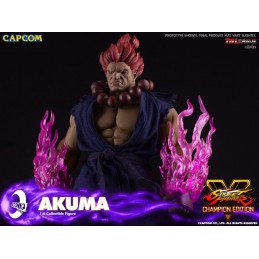 ICONIQ STUDIOS STREET FIGHTER V CHAMPION EDITION AKUMA 1/6 30CM ACTION FIGURE