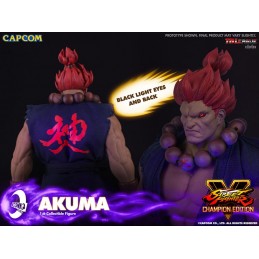 STREET FIGHTER V CHAMPION EDITION AKUMA 1/6 30CM ACTION FIGURE ICONIQ STUDIOS