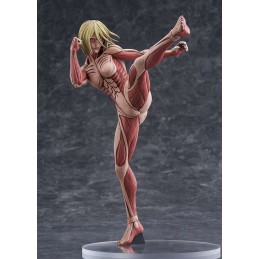 GOOD SMILE COMPANY L'ATTACCO DEI GIGANTI ANNIE LEONHART FEMALE TITAN VERSION POP UP PARADE L STATUE