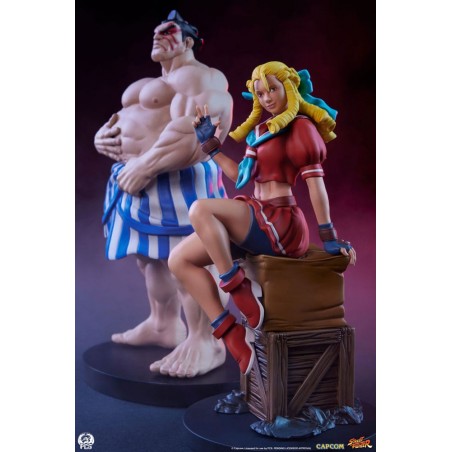 STREET FIGHTER KARIN AND E.HONDA STATUA FIGURE