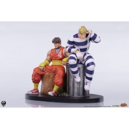 STREET FIGHTER CODY AND GUY STATUA FIGURE PCS PREMIUM COLLECTIBLES STUDIOS