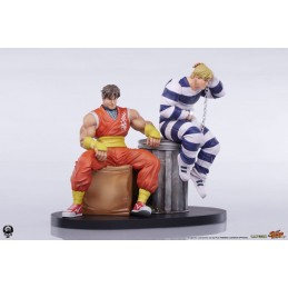 STREET FIGHTER CODY AND GUY STATUA FIGURE PCS PREMIUM COLLECTIBLES STUDIOS