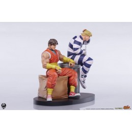 STREET FIGHTER CODY AND GUY STATUA FIGURE PCS PREMIUM COLLECTIBLES STUDIOS