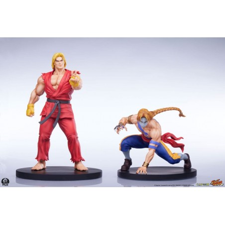 STREET FIGHTER KEN AND VEGA STATUA FIGURE