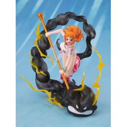 BANDAI ONE PIECE NAMI EXTRA BATTLE LIGHTNING BLAST FIGUARTS ZERO FIGURE STATUE