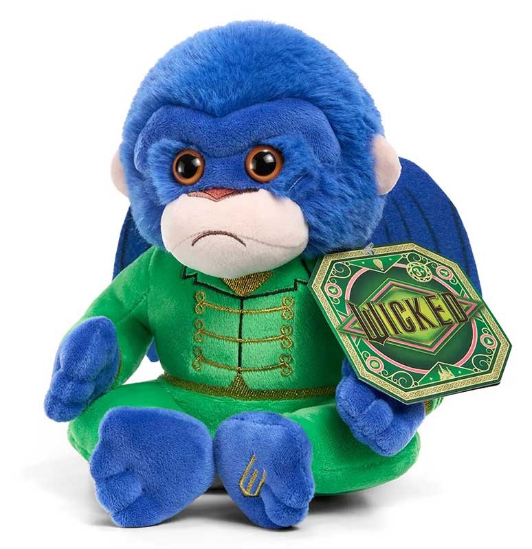 Blue monkey plush deals