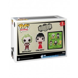 FUNKO FUNKO POP! BEETLEJUICE 2 LYDIA DEETZ AND BEETLEJUICE 2-PACK BOBBLE HEAD FIGURE