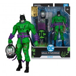 MC FARLANE DC MULTIVERSE BATMAN JOKERIZED GOLD LABEL 18CM ACTION FIGURE