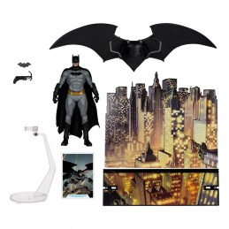 DC MULTIVERSE BATMAN WITH BAT-GLIDER GOLD LABEL ACTION FIGURE MC FARLANE