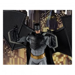 MC FARLANE DC MULTIVERSE BATMAN WITH BAT-GLIDER GOLD LABEL ACTION FIGURE