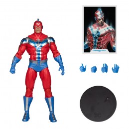 MC FARLANE DC MULTIVERSE COMMANDER STEEL GOLD LABEL 18CM ACTION FIGURE