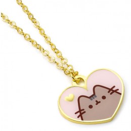 PUSHEEN THE CAT CUORE COLLANA CARAT