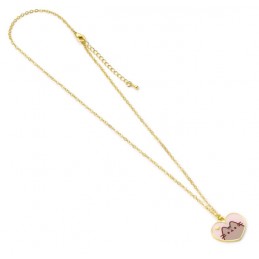 CARAT PUSHEEN THE CAT HEART NECKLACE