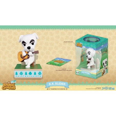 ANIMAL CROSSING NEW HORIZON K.K. SLIDER PVC STATUE FIGURE