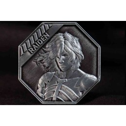 METAL GEAR SOLID 2 RAIDEN METAL COLLECTIBLE COIN REPLICA MONETA FANATTIK