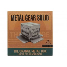 FANATTIK METAL GEAR SOLID THE ORANGE METAL BOX COLLECTIBLE REPLICA