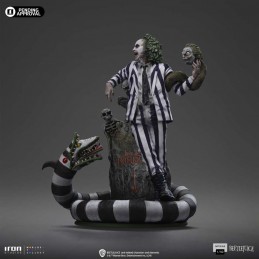 BEETLEJUICE ART SCALE 1/10 STATUA FIGURE IRON STUDIOS