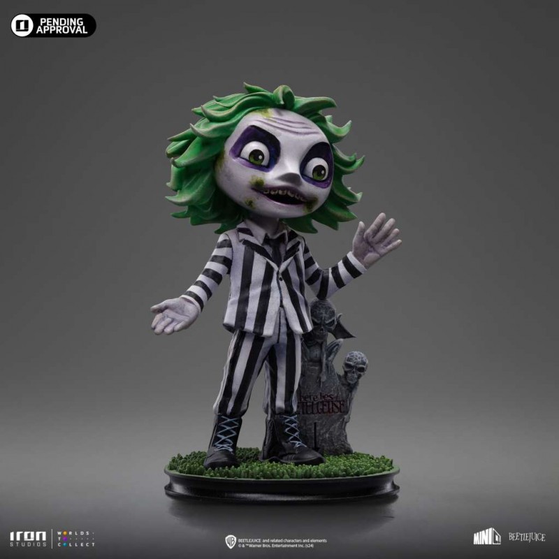 IRON STUDIOS BEETLEJUICE MINICO FIGURE STATUE