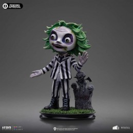 BEETLEJUICE MINICO FIGURE STATUA IRON STUDIOS