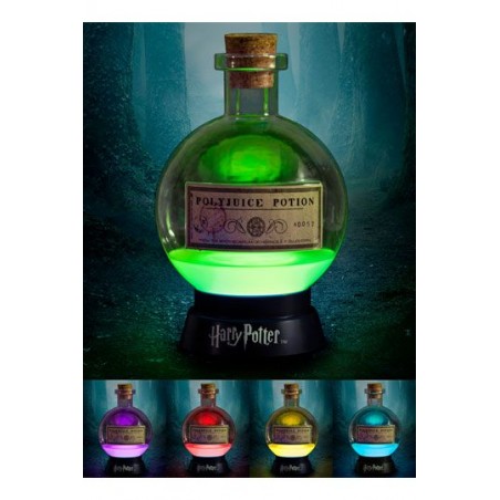 HARRY POTTER POZIONE POLISUCCO v2 LAMPADA LED CAMBIACOLORE 20CM