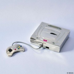 SQUARE ENIX SATURN WHITE BRING ARTS GALLERY REPLICA SEGA HARDWARE SERIES