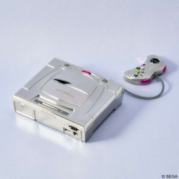 SQUARE ENIX SATURN WHITE BRING ARTS GALLERY REPLICA SEGA HARDWARE SERIES