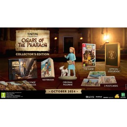 NINTENDO TINTIN REPORTER I SIGARI DEL FARAONE COLLECTOR'S EDITION SWITCH NUOVO