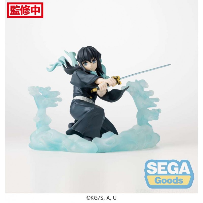 SEGA GOODS DEMON SLAYER MUICHIRO HASHIRA TRAINING ARC XROSS LINK ANIME FIGURE STATUE