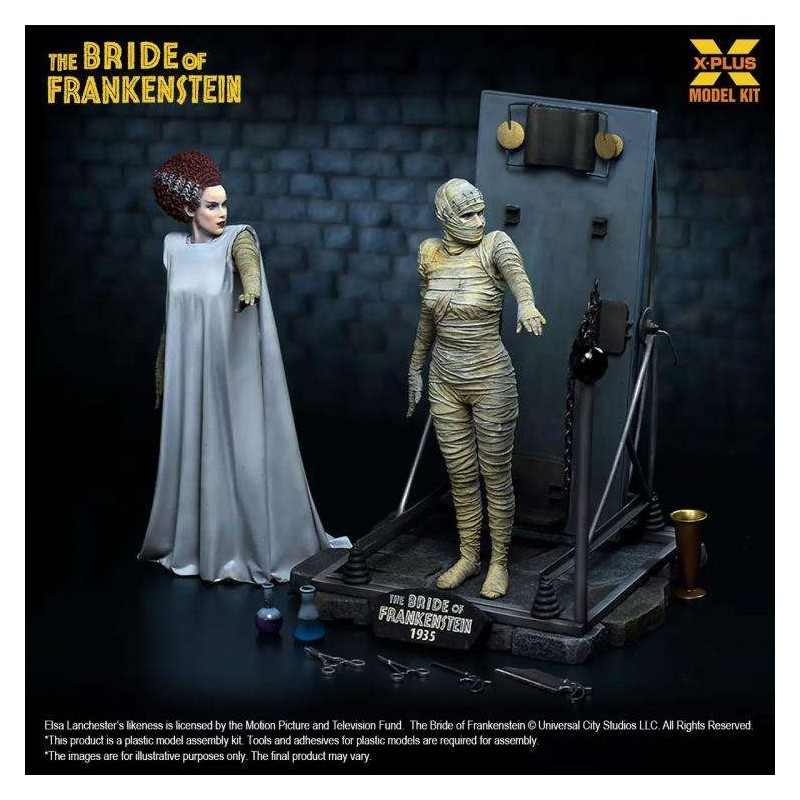 X-PLUS THE BRIDE OF FRANKENSTEIN 1/8 SCALE MODEL KIT FIGURE