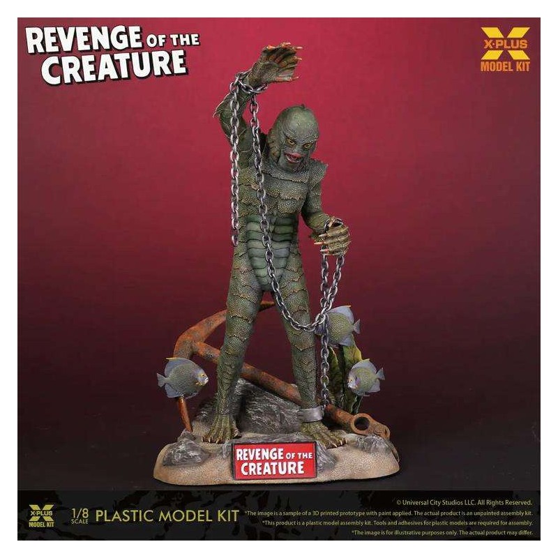 X-PLUS REVENGE OF THE CREATURE 1/8 SCALE MODEL KIT FIGURE