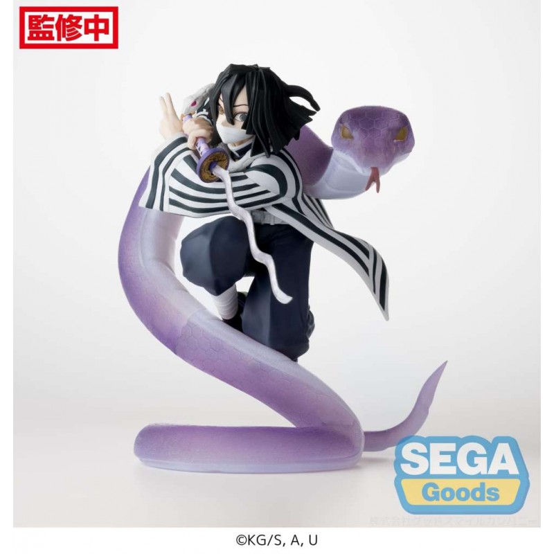 SEGA GOODS DEMON SLAYER OBANAI IGURO HASHIRA TRAINING ARC XROSS LINK ANIME FIGURE STATUE