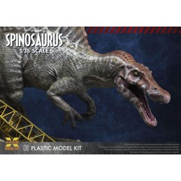 JURASSIC PARK SPINOSAURUS 1/35 MODEL KIT FIGURE DIORAMA X-PLUS