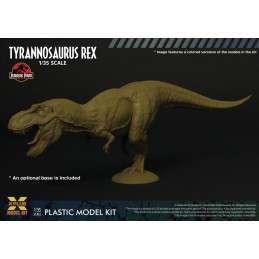 JURASSIC PARK TYRANNOSAURUS REX 1/35 MODEL KIT FIGURE DIORAMA X-PLUS