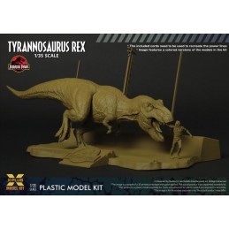 X-PLUS JURASSIC PARK TYRANNOSAURUS REX 1/35 MODEL KIT FIGURE DIORAMA