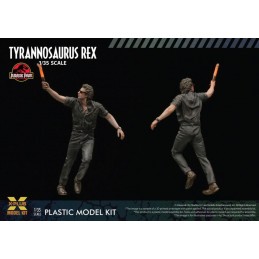 JURASSIC PARK TYRANNOSAURUS REX 1/35 MODEL KIT FIGURE DIORAMA X-PLUS