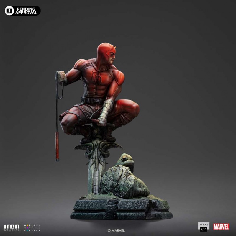 MARVEL COMICS DAREDEVIL UNLEASHED ART SCALE 1/10 STATUA FIGURE IRON STUDIOS