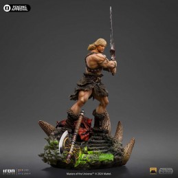 IRON STUDIOS MASTERS OF THE UNIVERSE HE-MAN UNLEASHED ART SCALE DELUXE 1/10 STATUE FIGURE