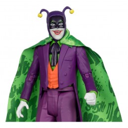 DC RETRO BATMAN '66 BATMOBILE CON JOKER ACTION FIGURE MC FARLANE