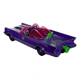 DC RETRO BATMAN '66 BATMOBILE CON JOKER ACTION FIGURE MC FARLANE