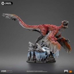 IRON STUDIOS JURASSIC WORLD DOMINION PYRORAPTOR ART SCALE STATUE FIGURE