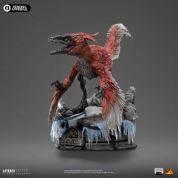 JURASSIC WORLD DOMINION PYRORAPTOR ART SCALE 1/10 STATUA FIGURE IRON STUDIOS